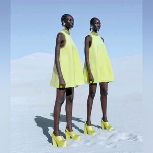 NWOT Rhinestone-embellished A-line Dress H&M